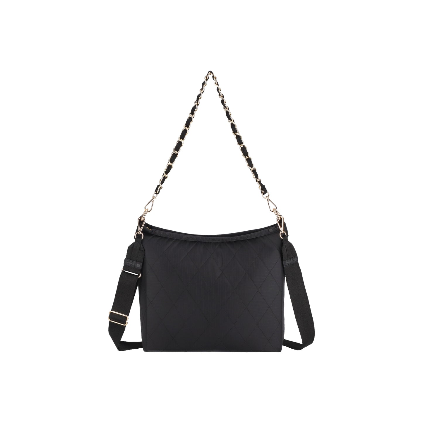 Chain Medium Zip Shoulder Midnight Quilt Chain