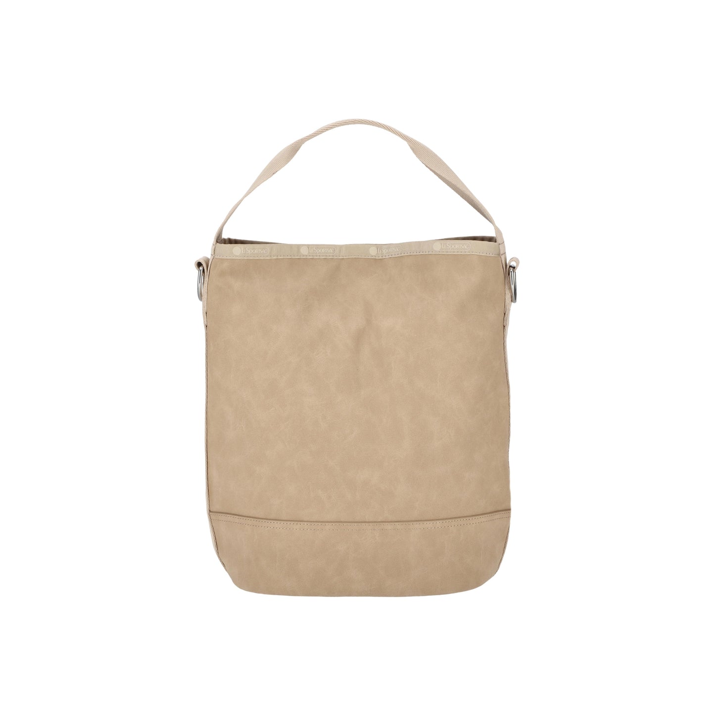 Small Suede Bucket Bag Sandstone Suede