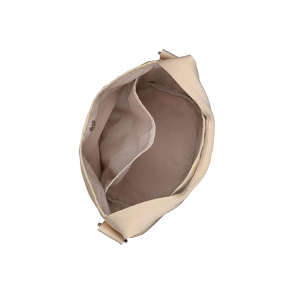 Small Suede Bucket Bag Sandstone Suede
