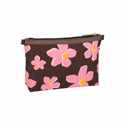Cosmetic Clutch Autumn Blooms Plum