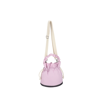 Gather Handle Drawstring Crossbody Lilac/Sandbar Cord