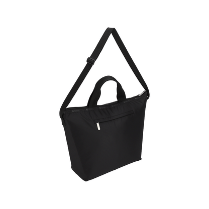 Recycled Black Deluxe Easy Carry Tote Bag