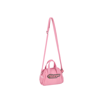 LeSportsac x Powerpuff Girls Puffy Micro Duffel Crossbody Pink Sheen