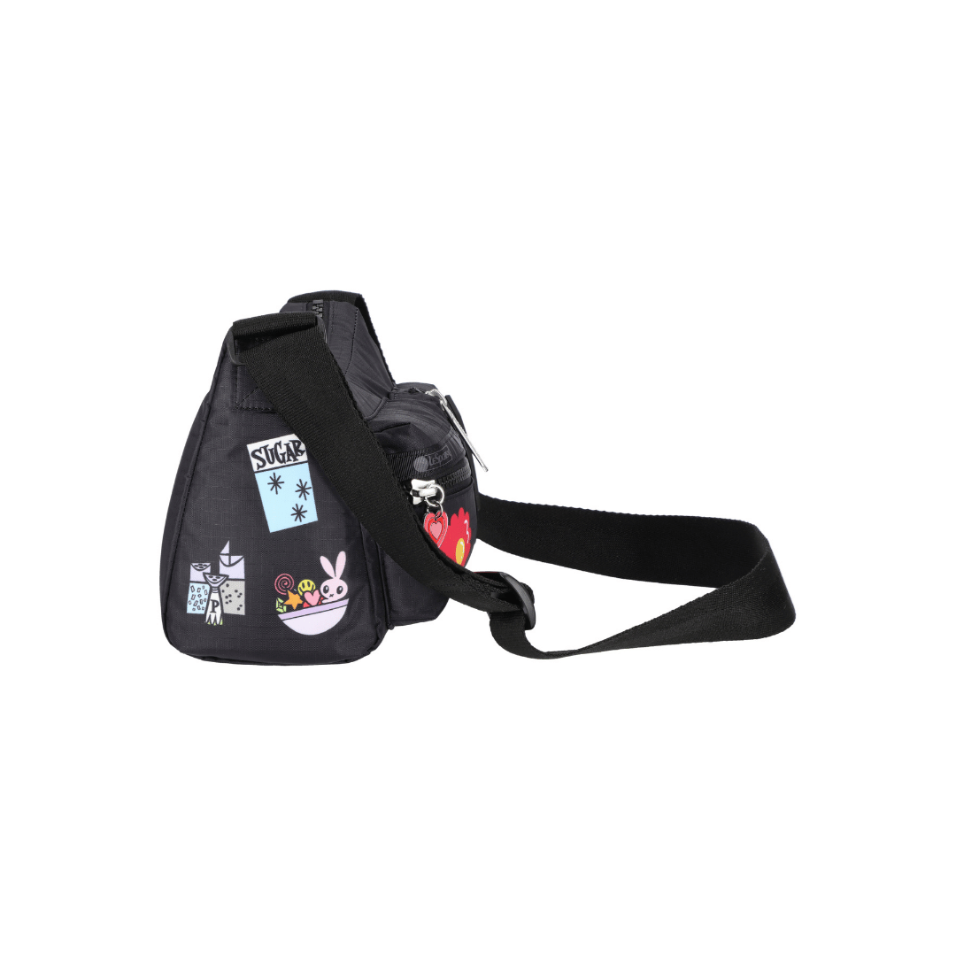 LeSportsac x Powerpuff Girls Cargo Small Hobo Shoulder Bag