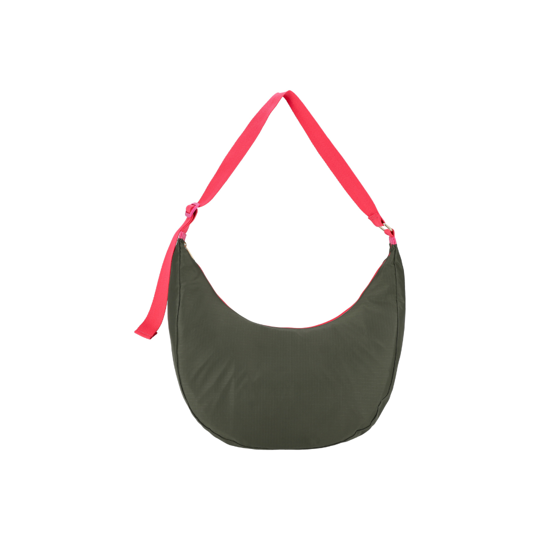 Large Hammock Large Adjustable Bag Avocado/Bepk Webbing