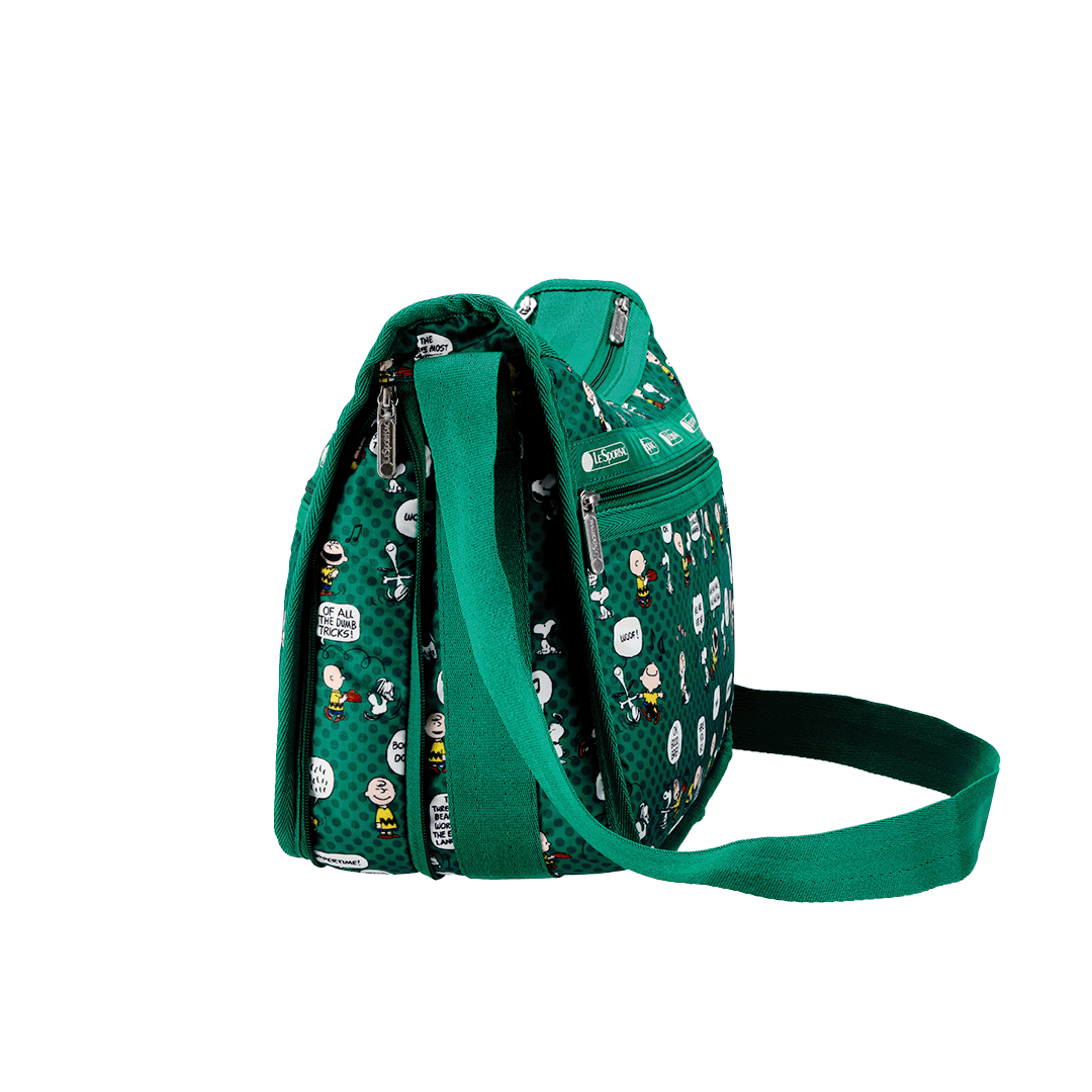 Peanut Pals Green Deluxe Everyday Hobo Bag
