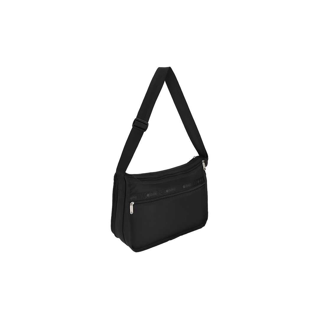 Recycled Black Deluxe Everyday Hobo Bag