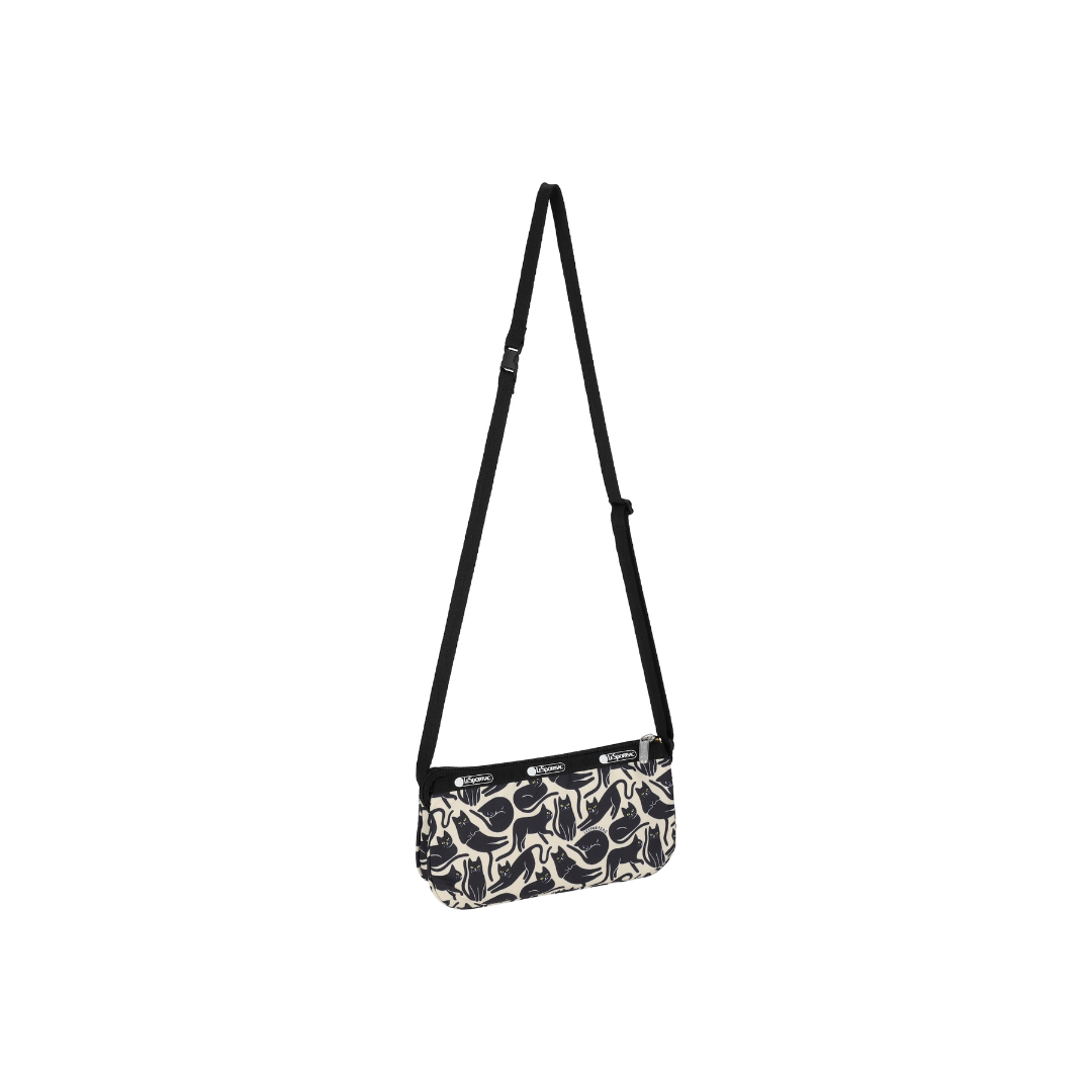 Small Koko Crossbody Black Cats Silhouette