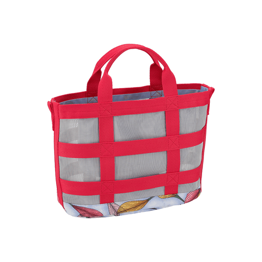 Summer Petals Convertible Basket Crossbody Bag