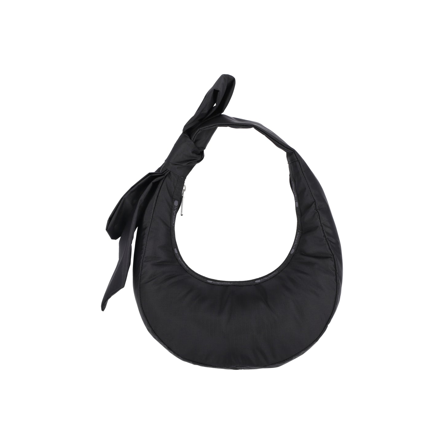 Bow Crescent Shoulder Black Bows