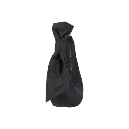 Bow Crescent Shoulder Black Bows