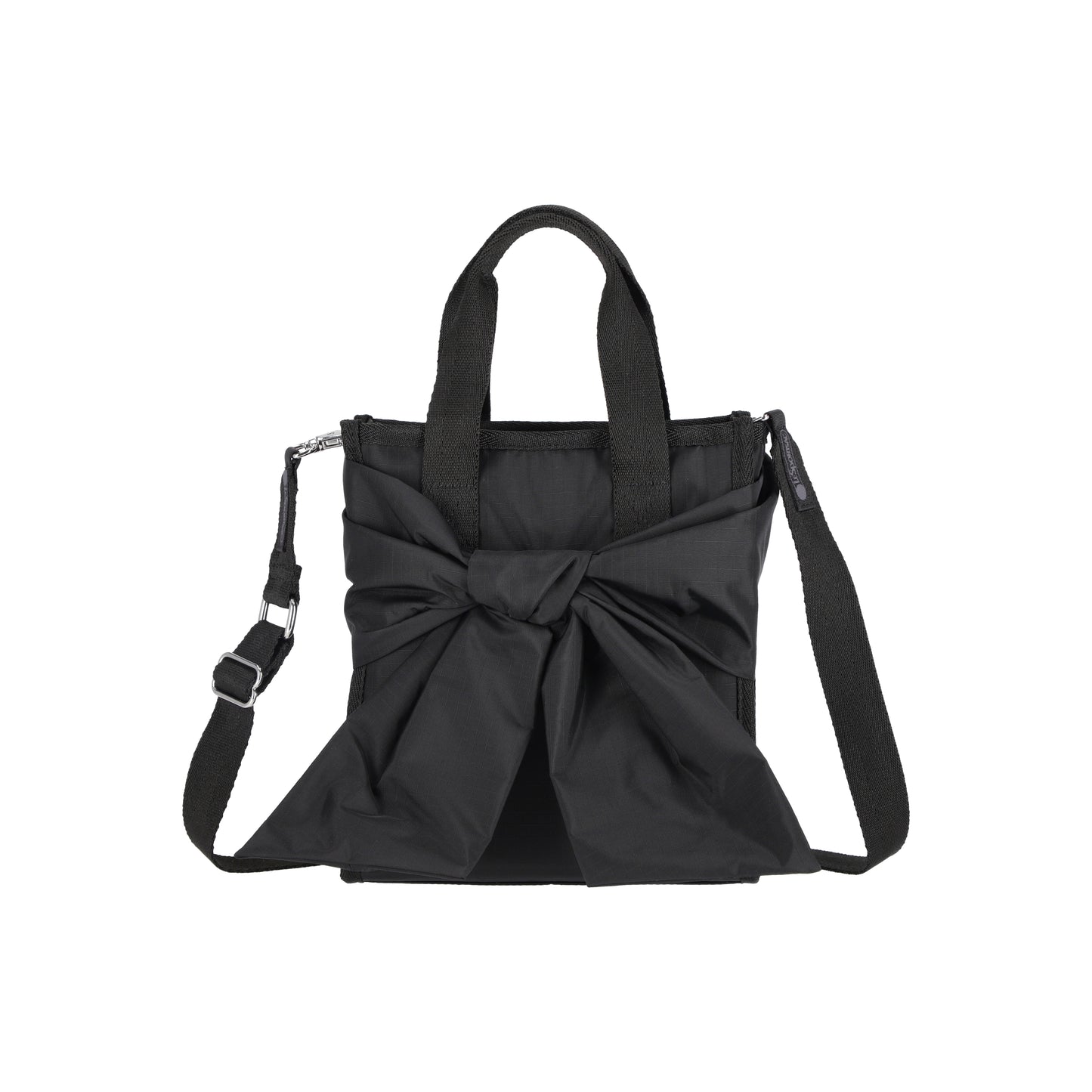 Bow Mini N/S Tote Black Bows