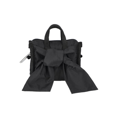 Bow Micro Bag Black Bows