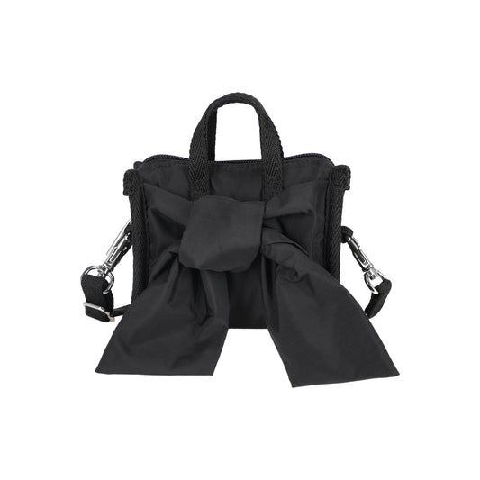 Bow Micro Bag Black Bows