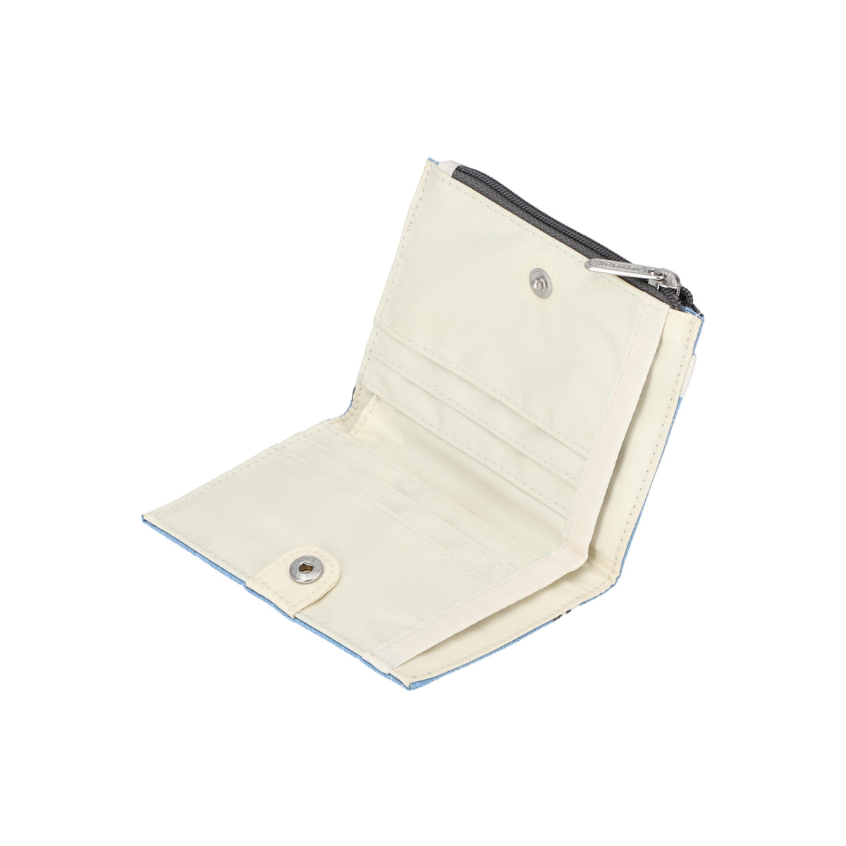 Small Wallet Relaxing Panda Indigo