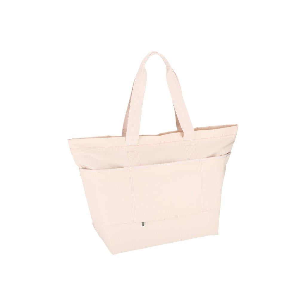 Carlin Zip Top Tote Bag Peach Blush