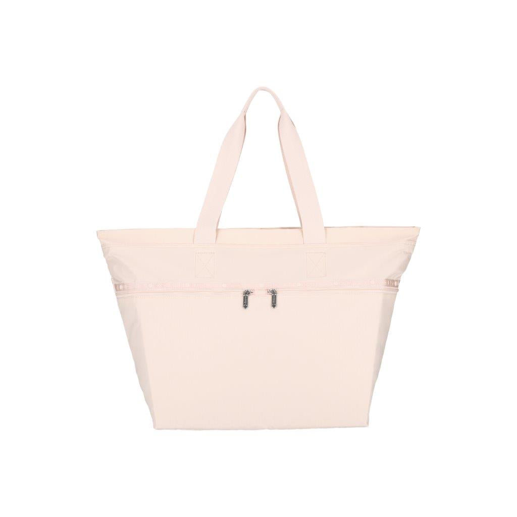 Carlin Zip Top Tote Bag Peach Blush