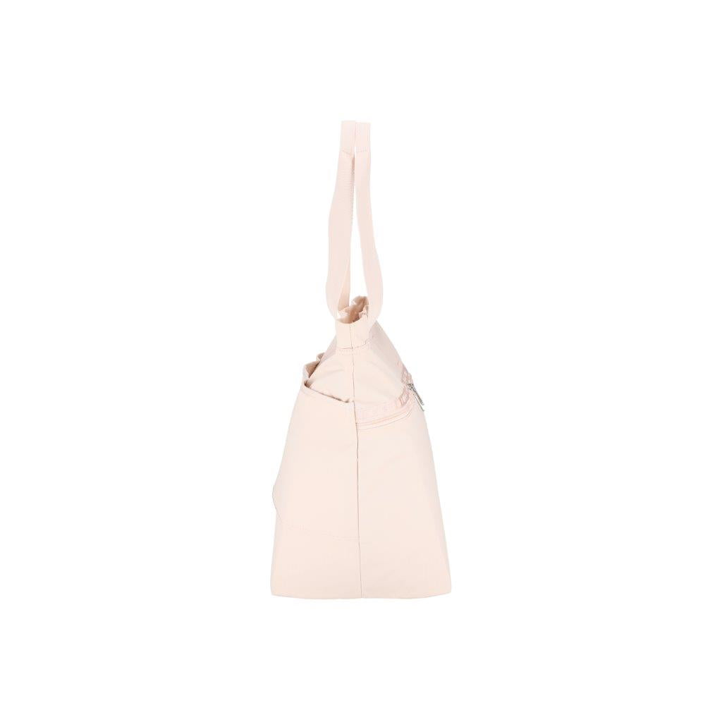 Carlin Zip Top Tote Bag Peach Blush