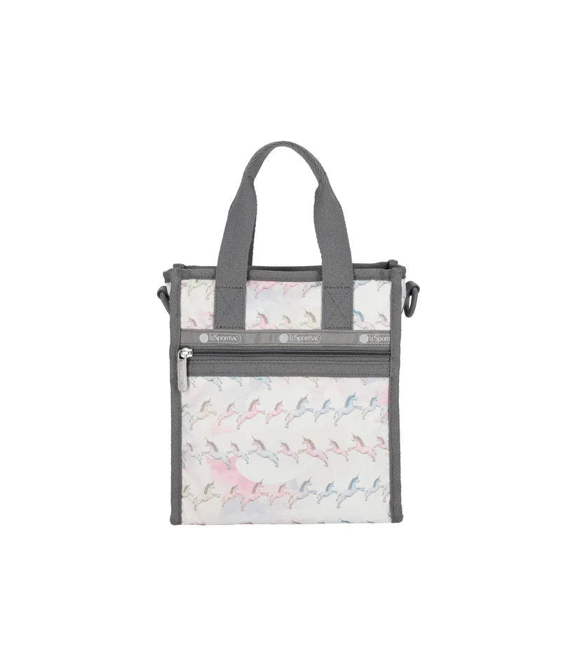 Mini N/S Tote Pastel Unicorn