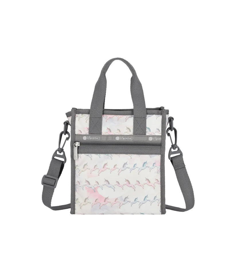 Mini N/S Tote Pastel Unicorn