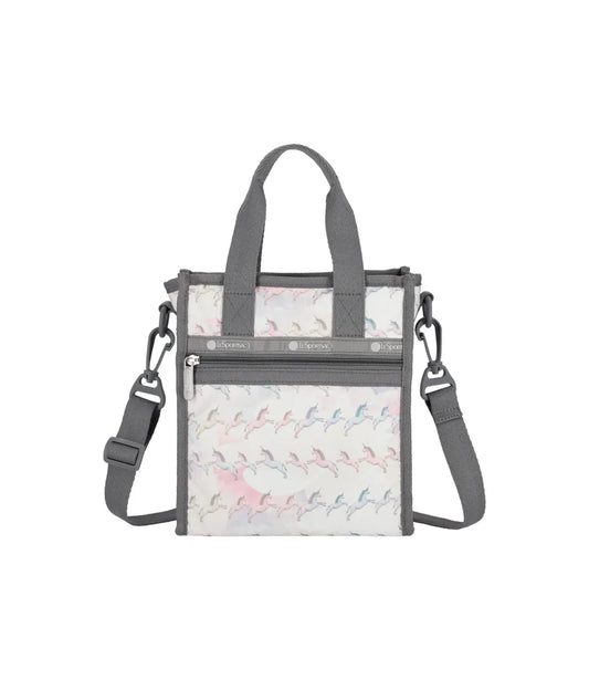 Mini N/S Tote Pastel Unicorn