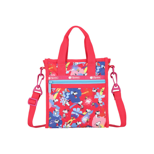 LeSportsac x Peanuts  Mini N/S Tote Peanuts Playtime