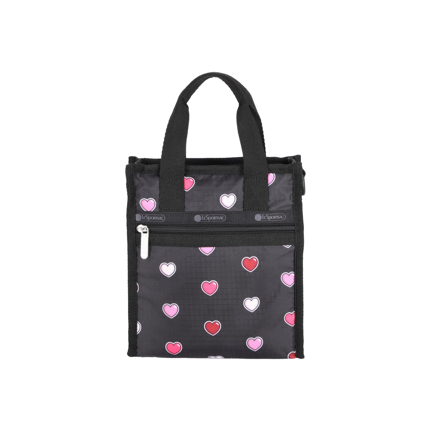 Mini N/S Tote Scattered Heart Stickers