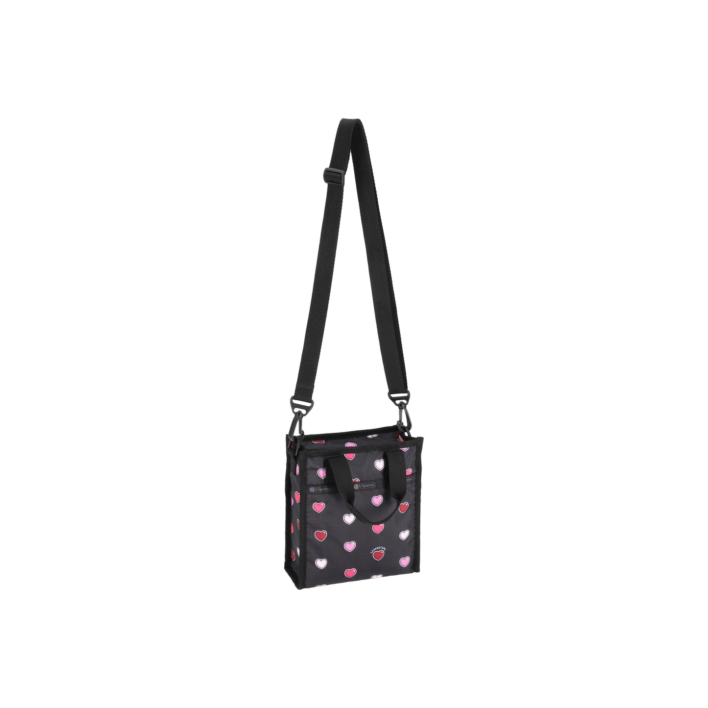 Mini N/S Tote Scattered Heart Stickers