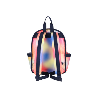 Multi Gradient Shine Route Small Backpack