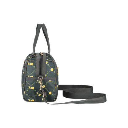 Everyday Small Satchel Daisy Cross Green