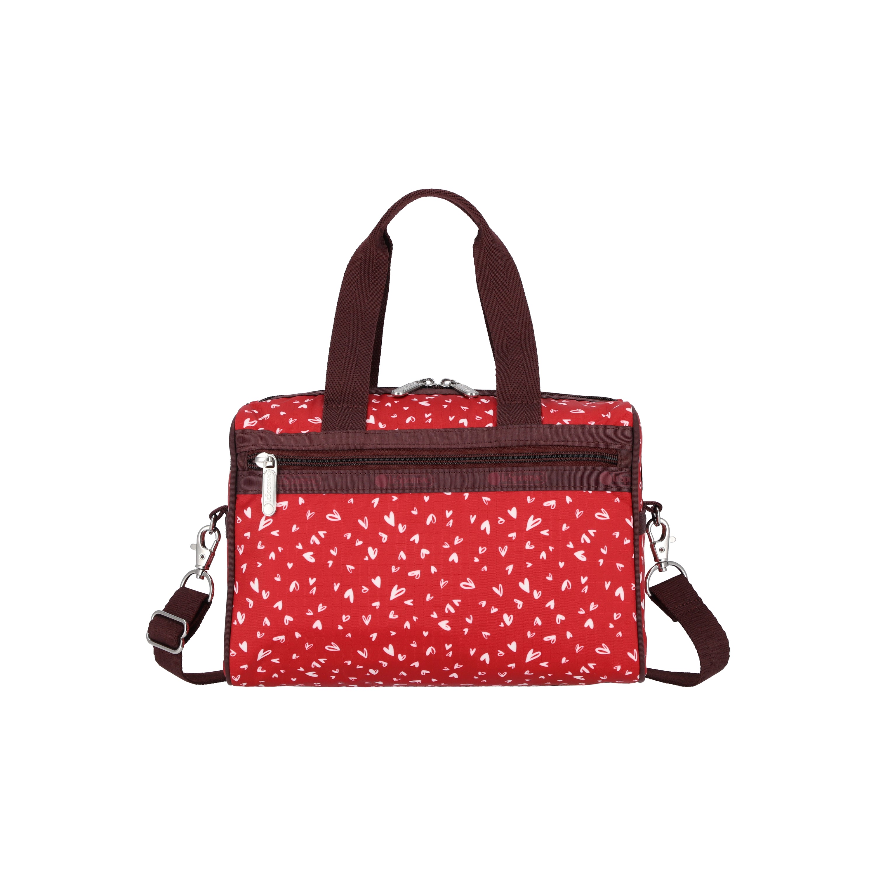 Everyday Sm Satchel Red Mini Hearts|LeSportsac Singapore Online ...