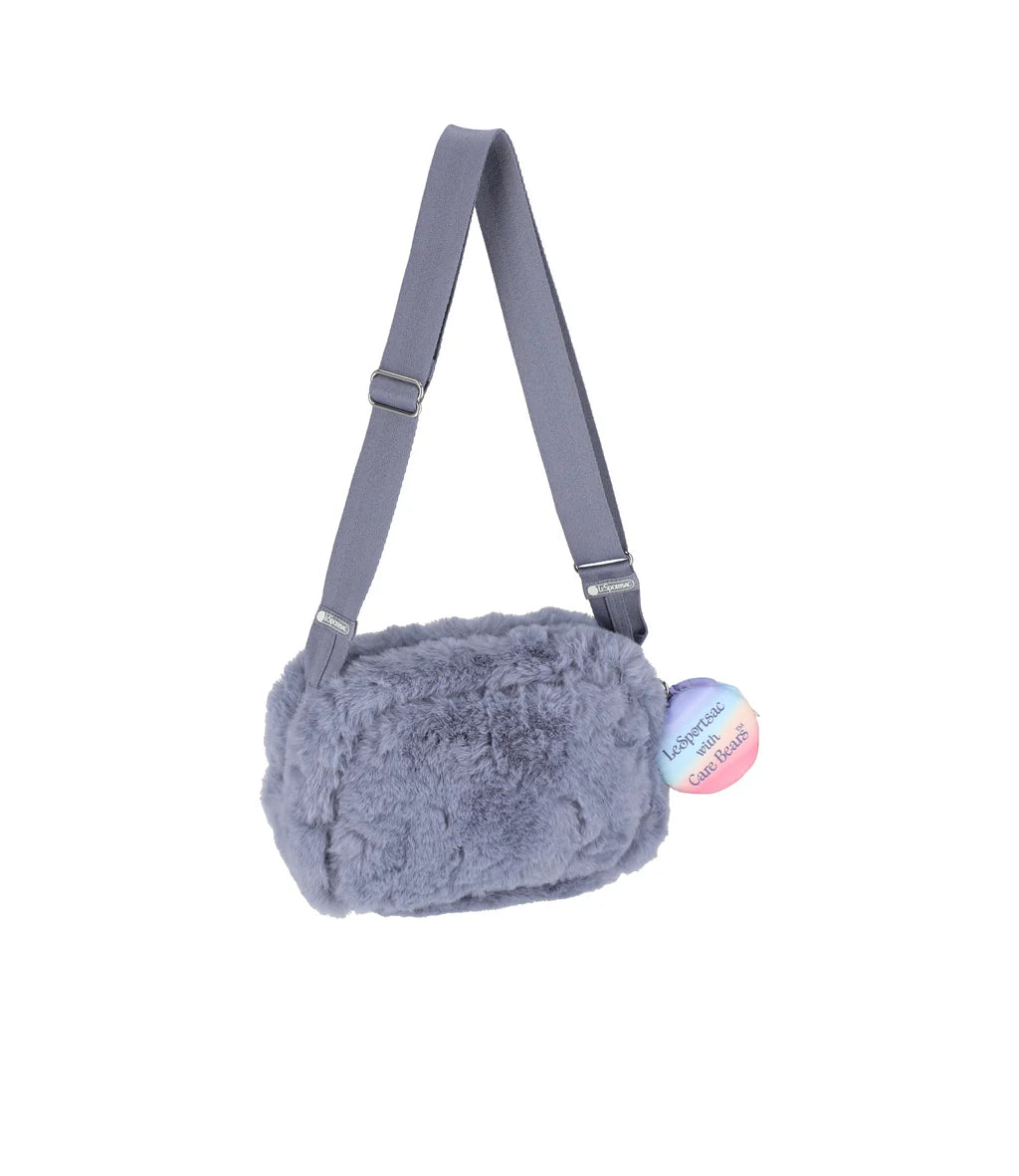 LeSportsac x Care Bears Puffy Cube Crossbody Care Bears Fuzzy Gray