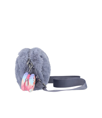 LeSportsac x Care Bears Puffy Cube Crossbody Care Bears Fuzzy Gray