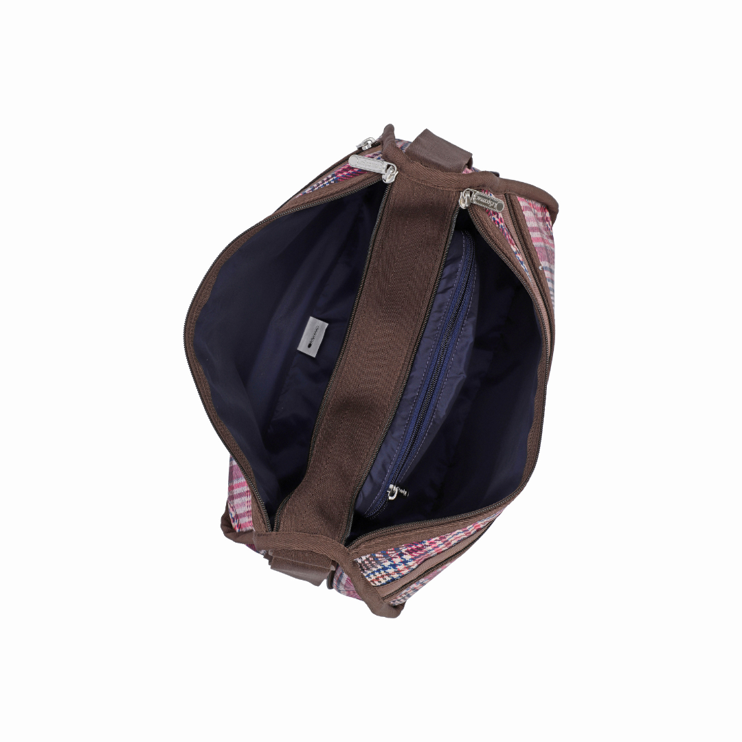 Deluxe Everyday Bag Pink Rosewood Plaid