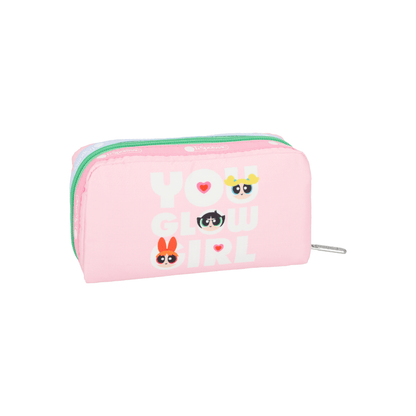 LeSportsac x Powerpuff Girls Rectangular Cosmetic Pink