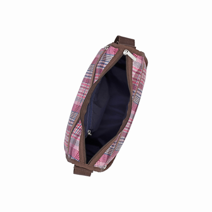 Classic Hobo Pink Rosewood Plaid