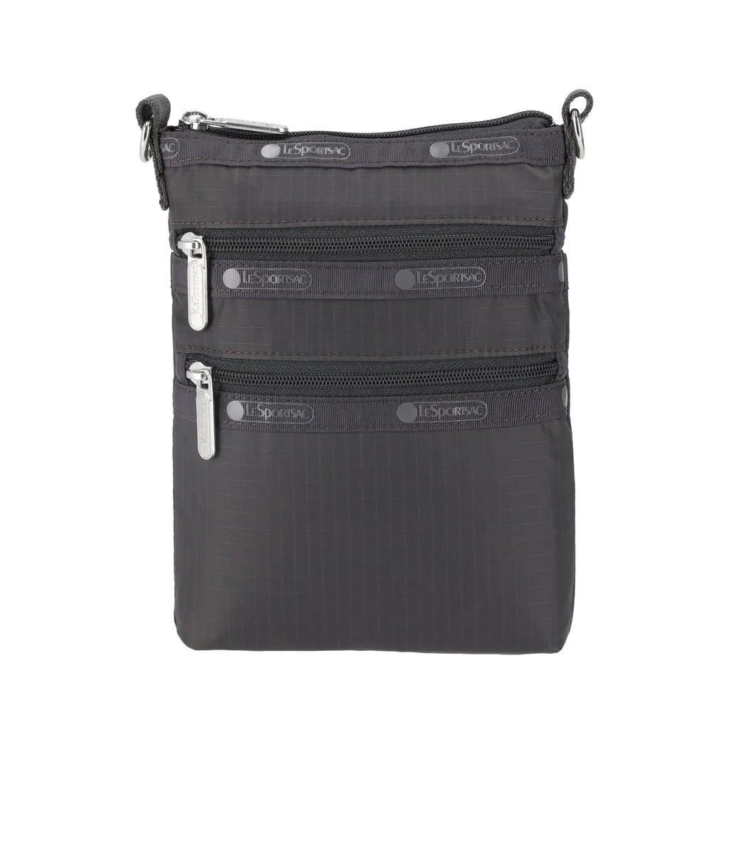 3 Zip Crossbody Thunder