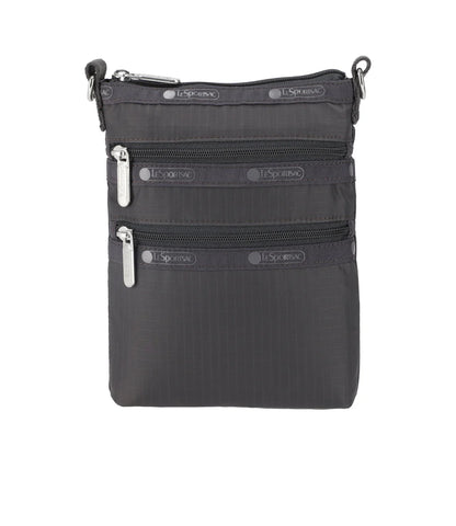3 Zip Crossbody Thunder