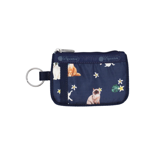 Key Card Holder Tropical Meow Cat