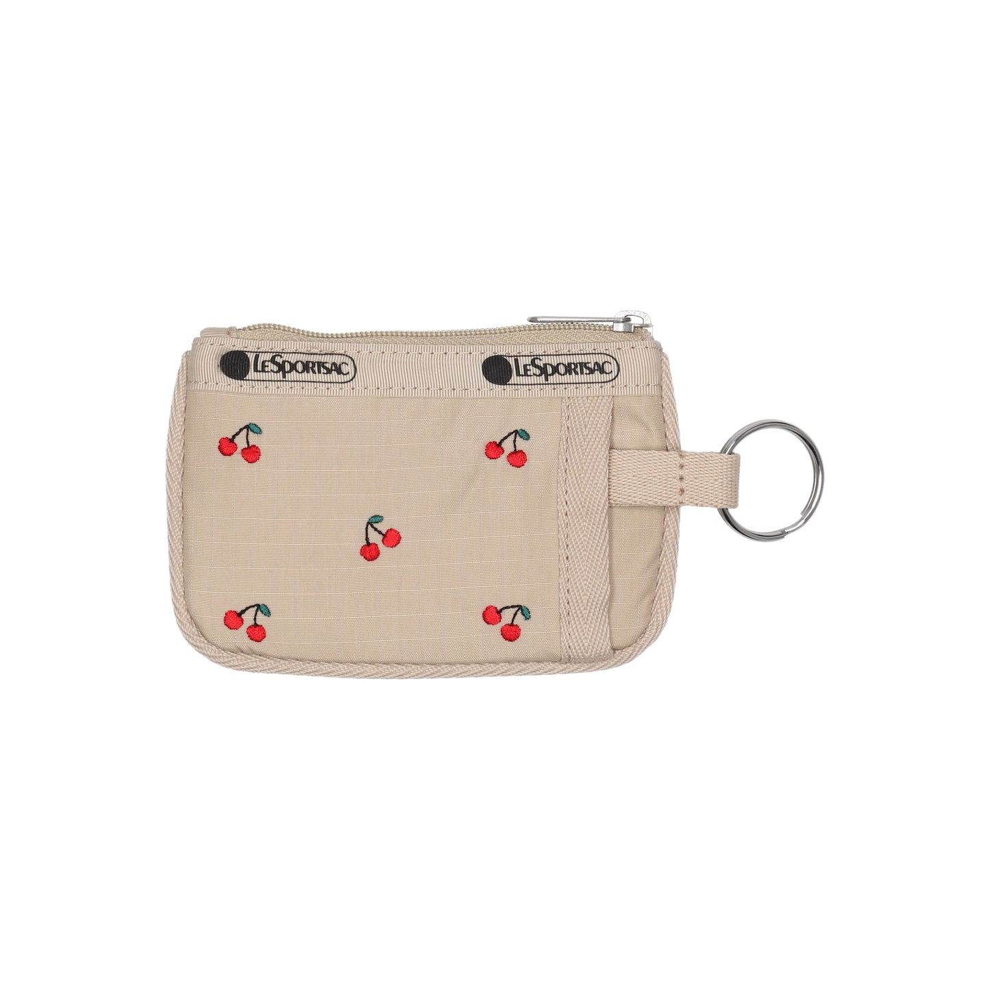 Key Card Holder Cherry Embroidery