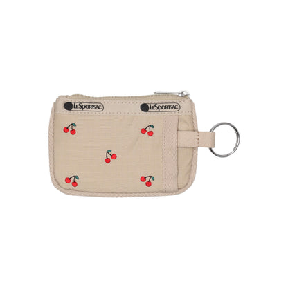 Key Card Holder Cherry Embroidery