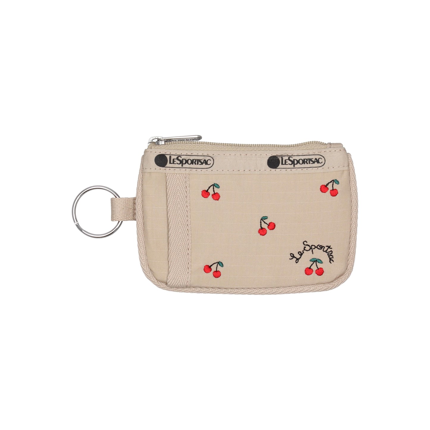 Key Card Holder Cherry Embroidery