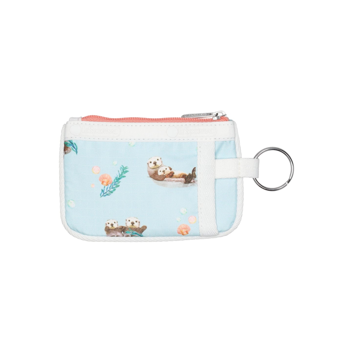Key Card Holder Floating Sea Otters