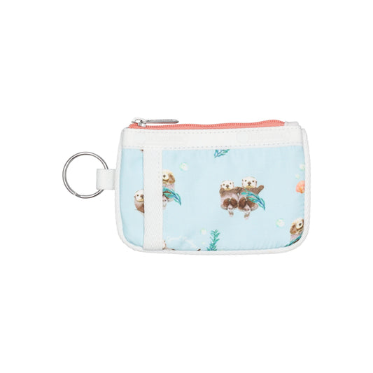Key Card Holder Floating Sea Otters