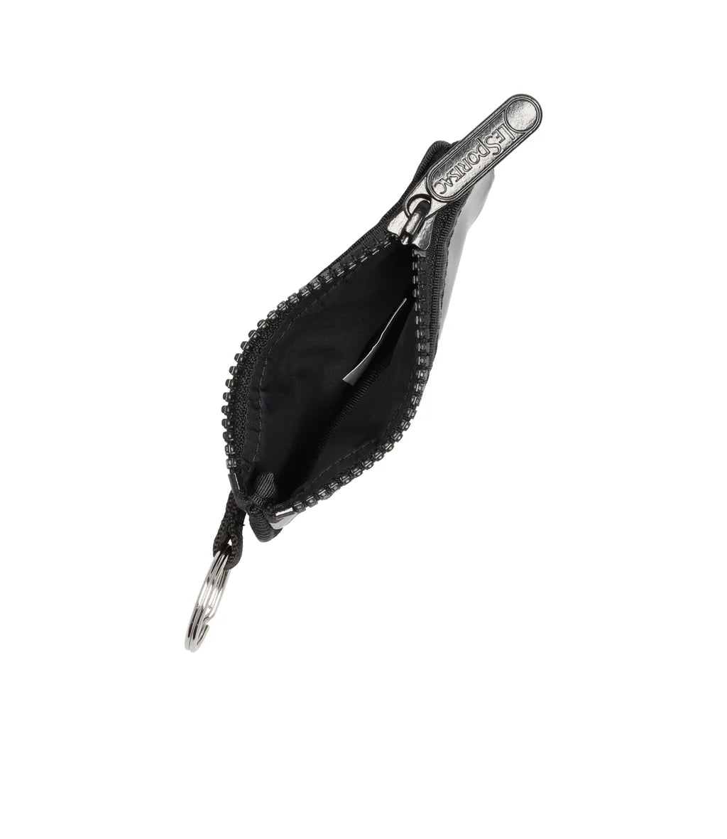 Key Card Holder Black Shine