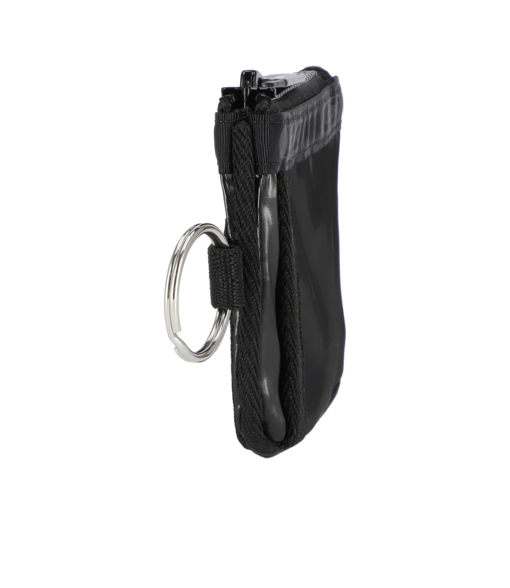 Key Card Holder Black Shine
