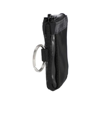 Key Card Holder Black Shine