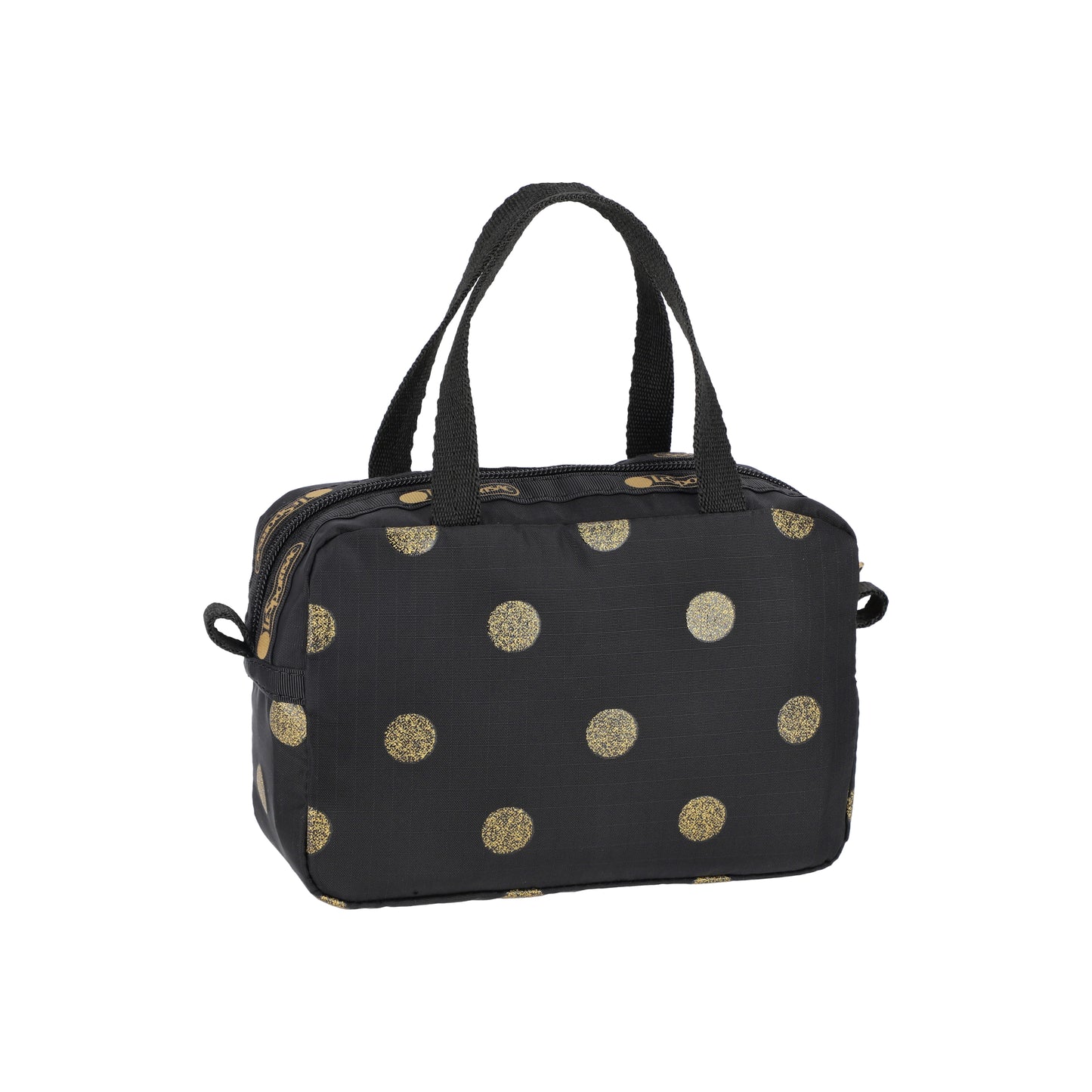 Micro Bag Gold Glitter Dots
