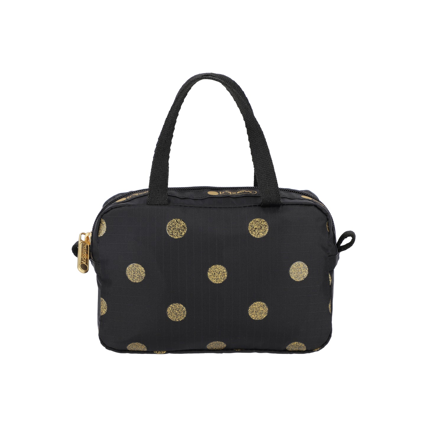 Micro Bag Gold Glitter Dots