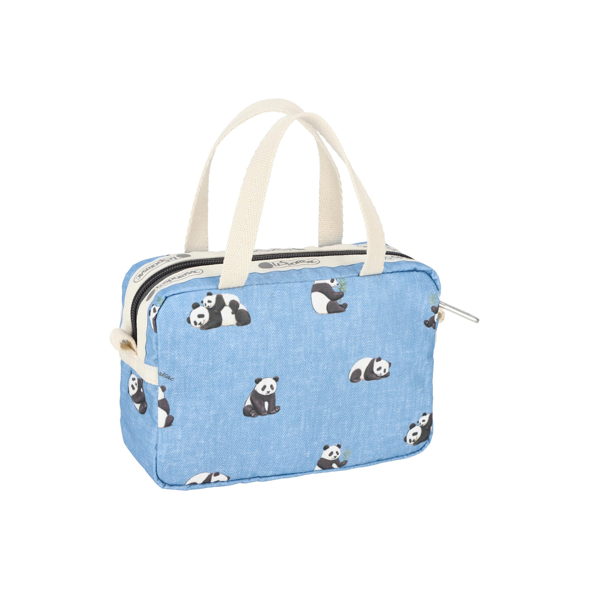 Micro Bag Relaxing Panda Indigo